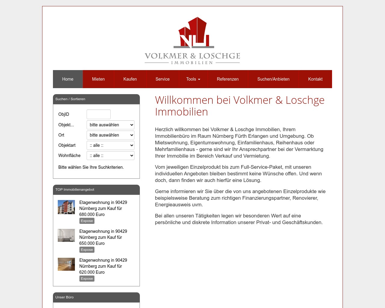 Volkmer & Loschge Immobilie